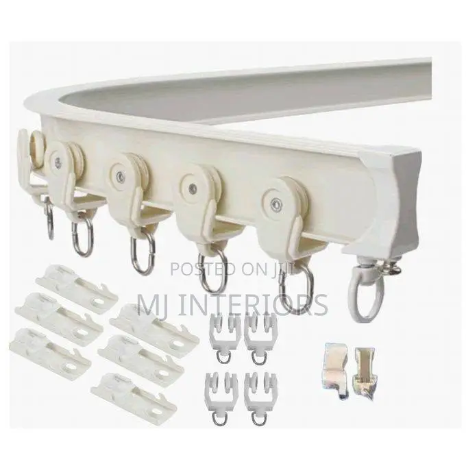 Single Curtain Rail – Wall Ceiling Mount Available