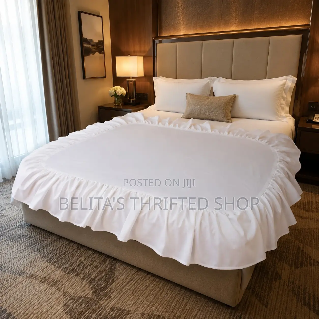 Ruffled Bedspread