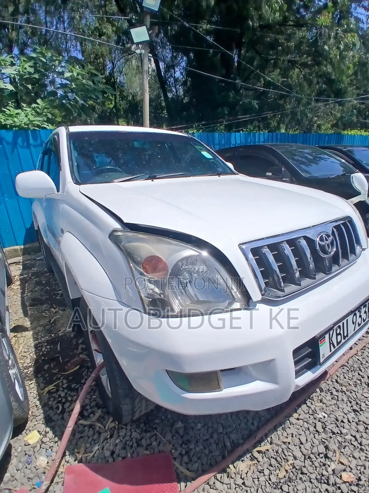 Toyota Land Cruiser Prado 2007 White