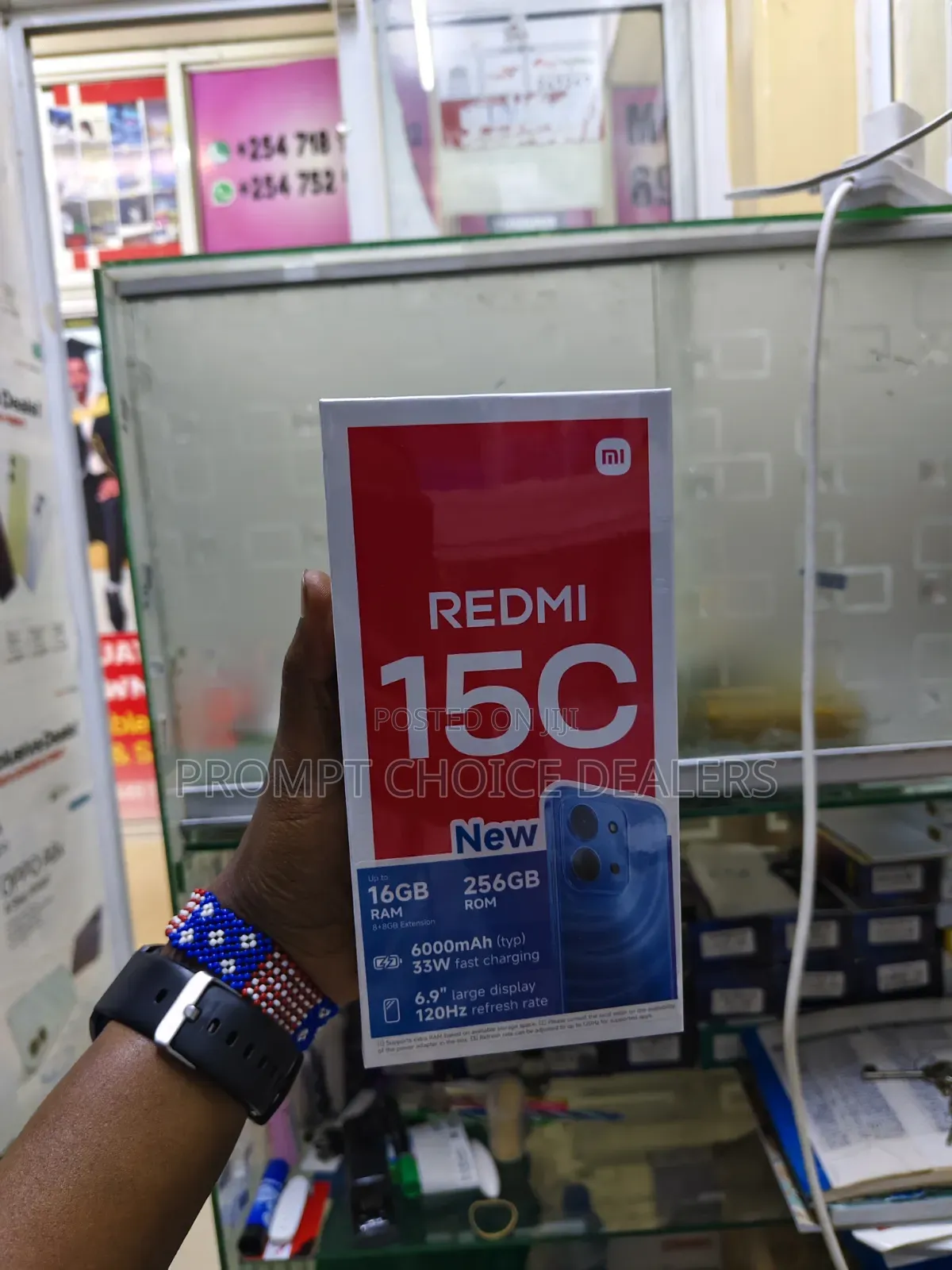 New Xiaomi Redmi 15C 4G 256 GB Red