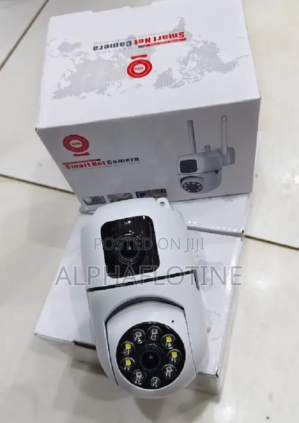 V-380 Wifi Ac Indoor PTZ Camera With Dual Lens