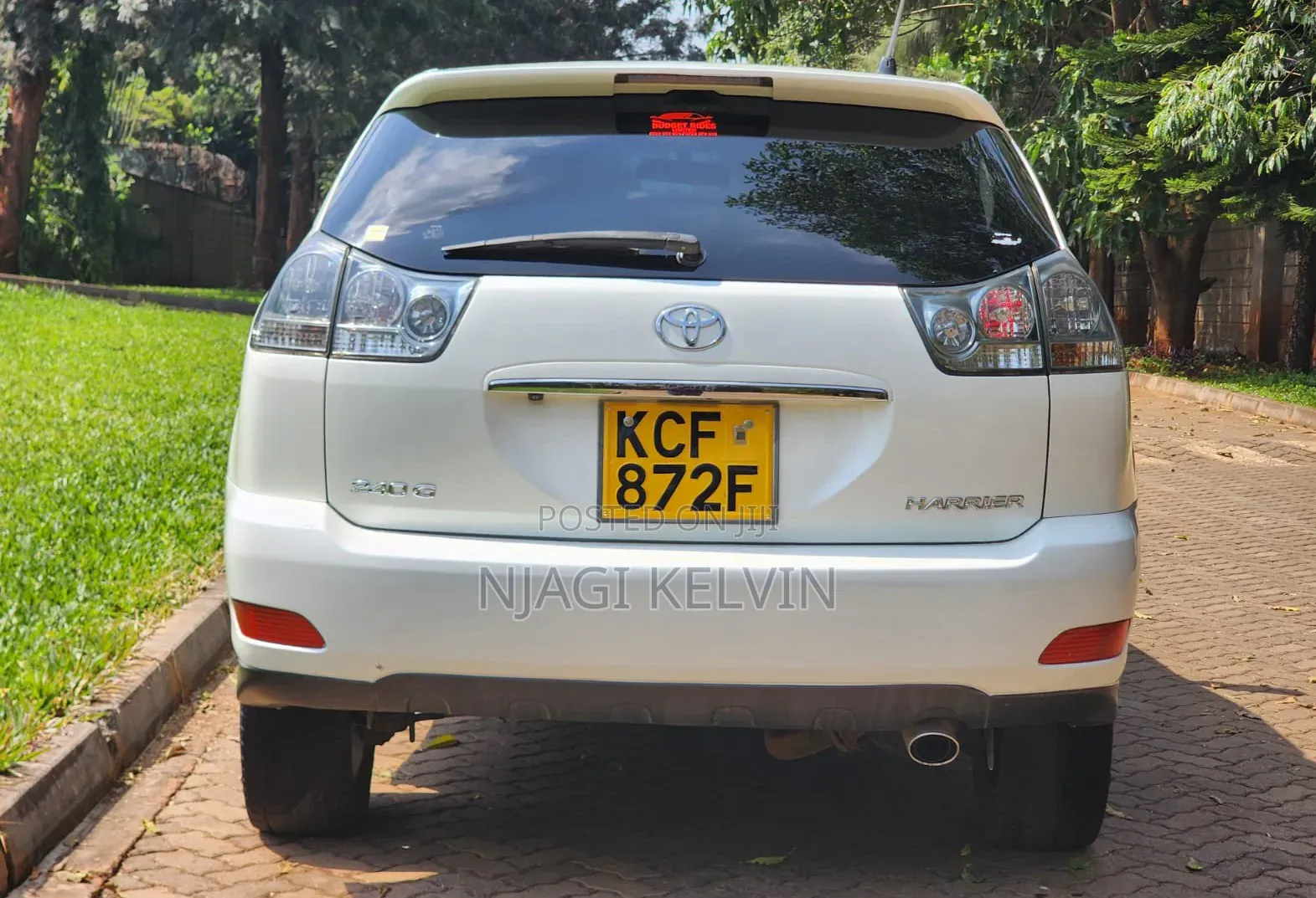 Toyota Harrier 2008 White