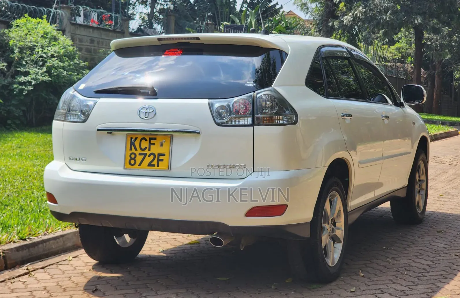Toyota Harrier 2008 White