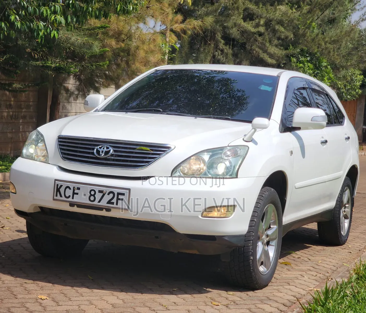 Toyota Harrier 2008 White