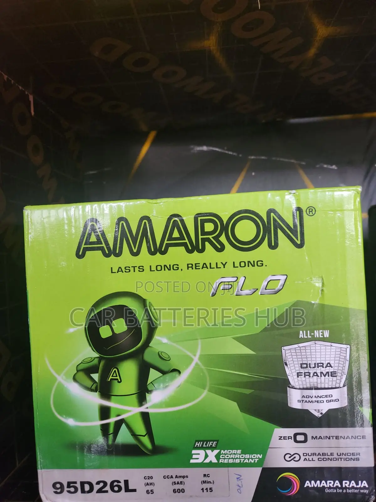 Amaron Ns70l Jis 65ah Hi-Life 95d26l