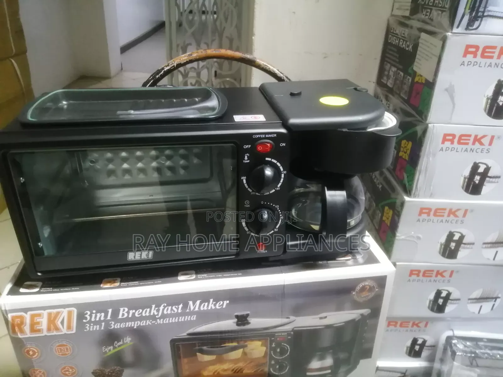 Reki Breakfast Maker 3 in 1 Machine