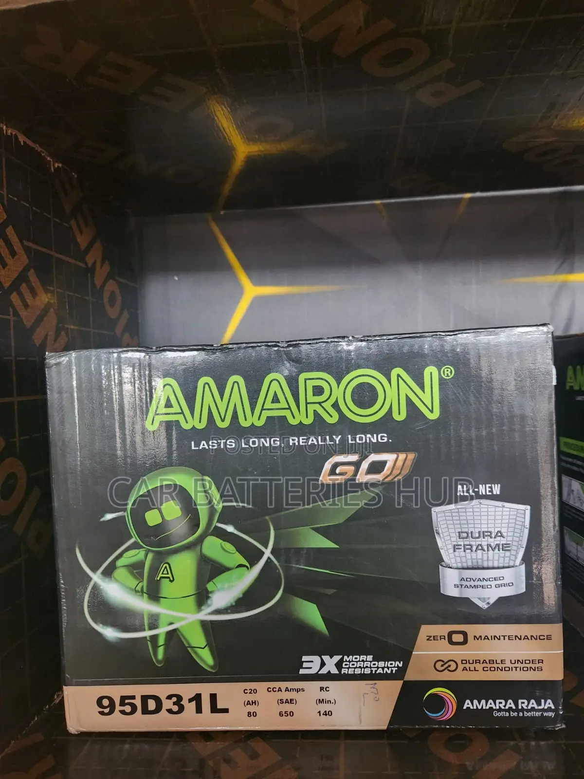 Amaron N70l - Jis · 70ah · Go 95d31l