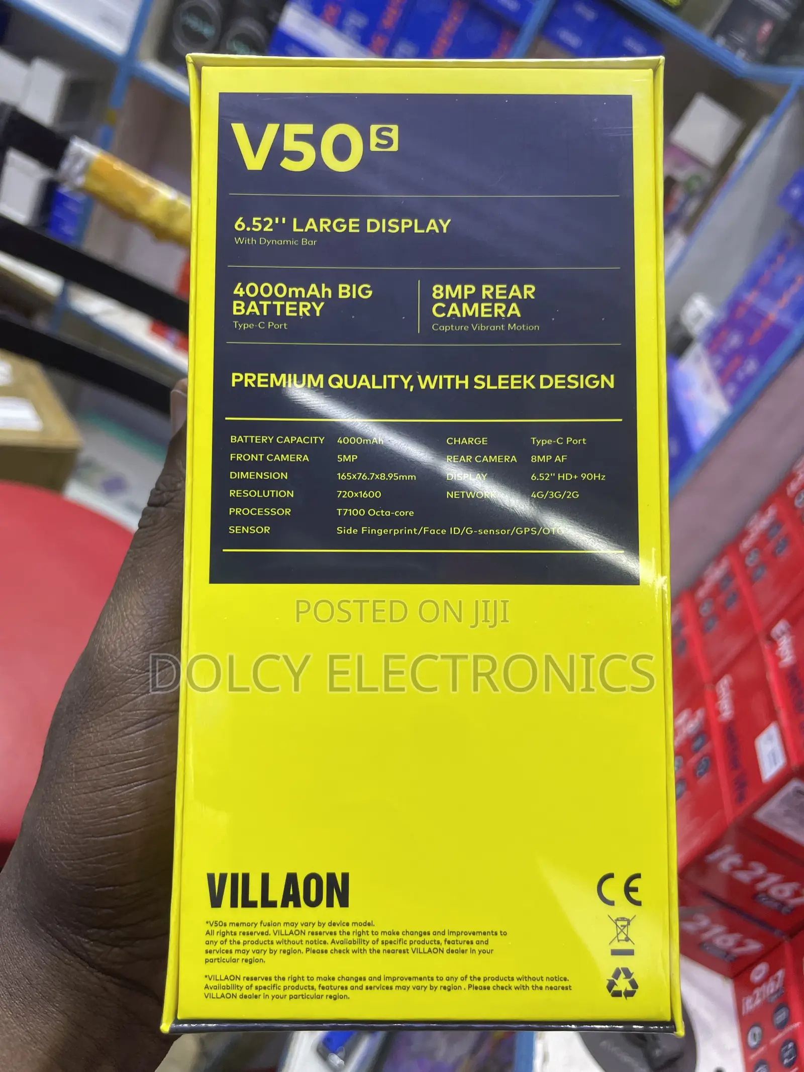 New Villaon V50s 64 GB Black