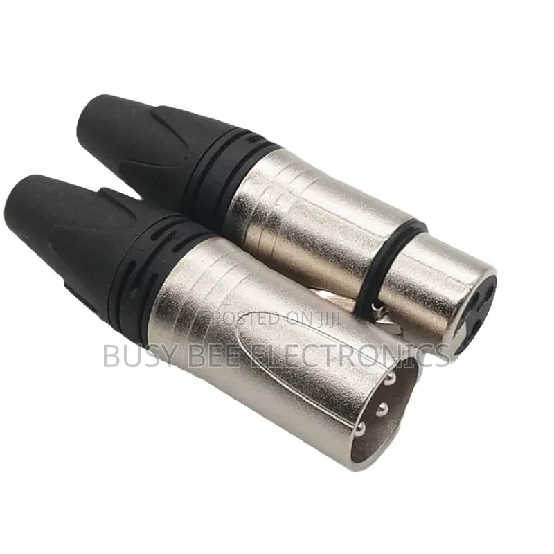 3pin Nickel Plated XLR Plug Male /