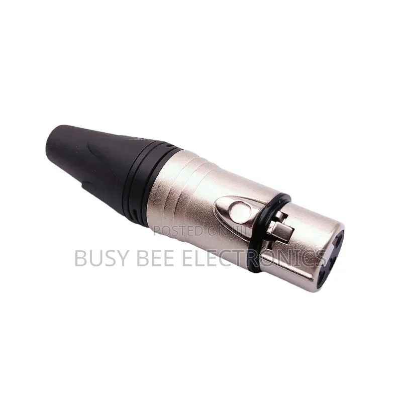 3pin Nickel Plated XLR Plug Male /