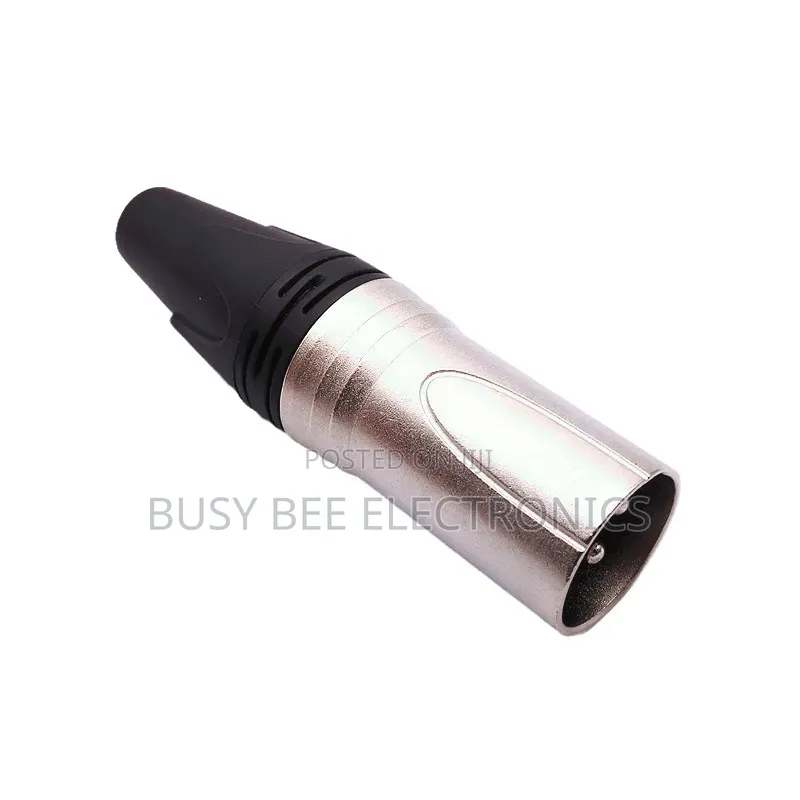 3pin Nickel Plated XLR Plug Male /