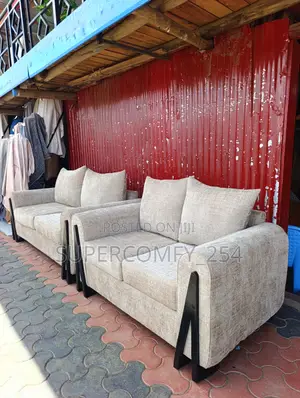 Wooden Detailed Modern Sofa
