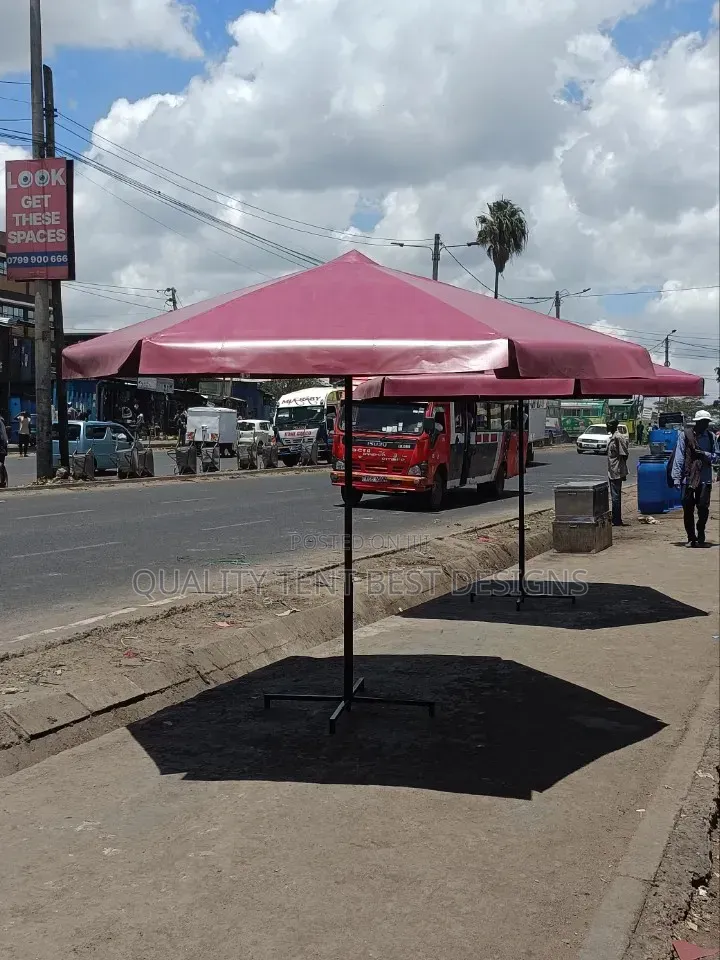 Heavy-Duty Garden Umbrella - Perfect for Sun Rain Protection.