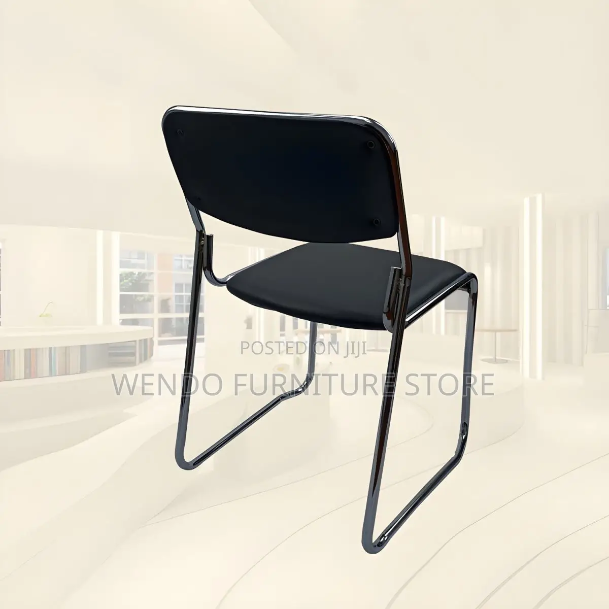 Office Chairs; Armless Catalina Leather Office Chairs