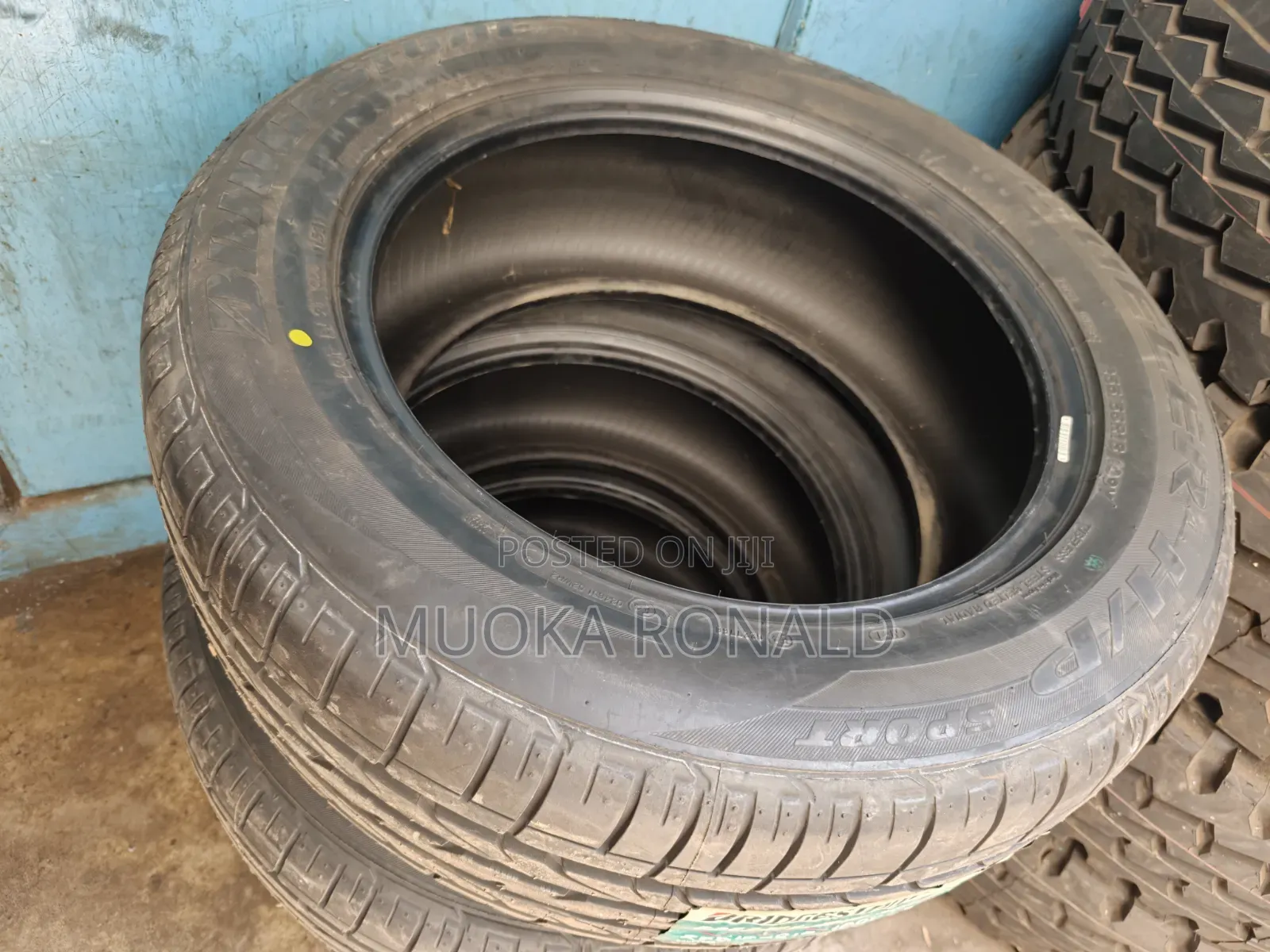 255/55r18 Bridgestone Tyre (Dueler H/P Sport) Made in Japan