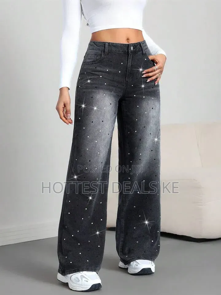 Dark Wash Denim Jeans