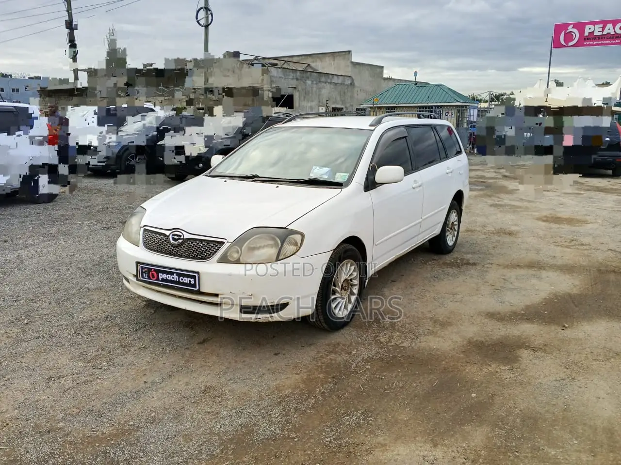 Toyota Corolla Fielder 2001 White