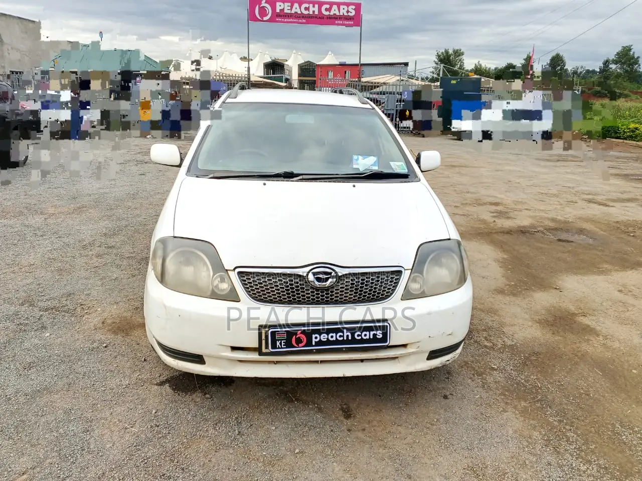 Toyota Corolla Fielder 2001 White