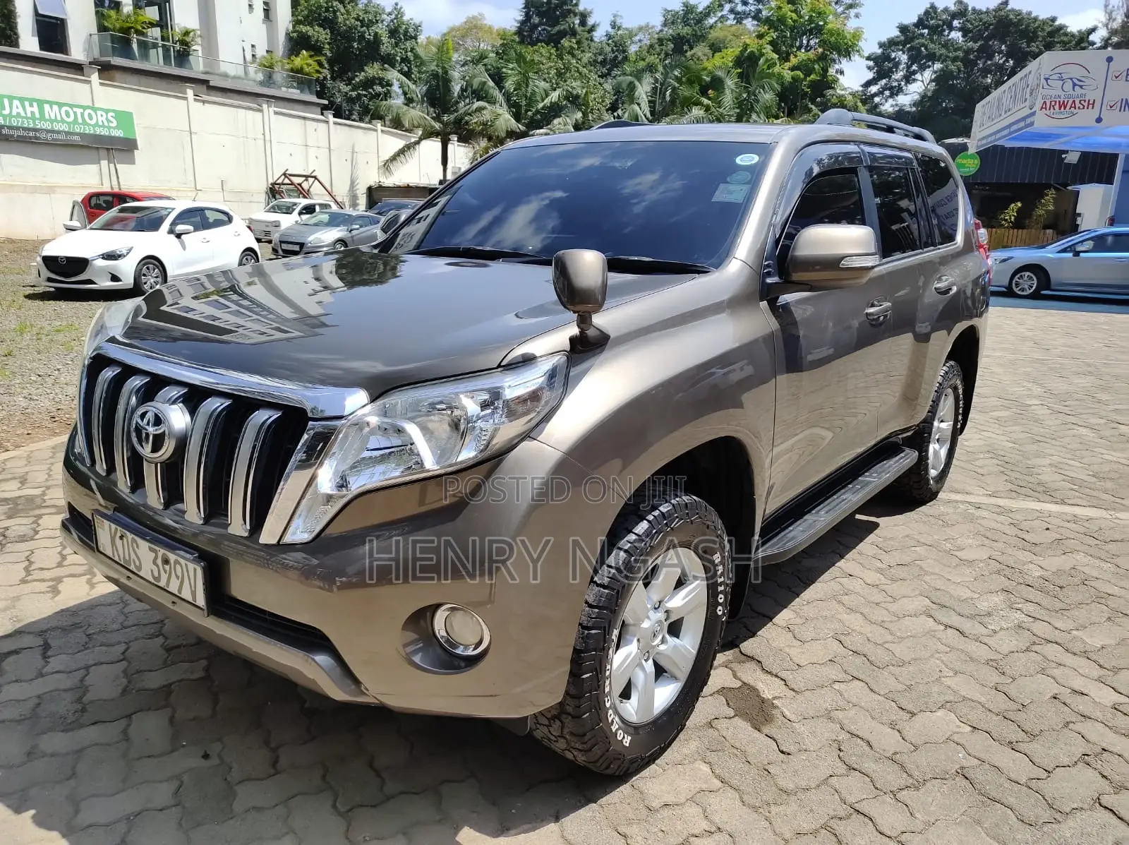Toyota Land Cruiser Prado 2017 Brown
