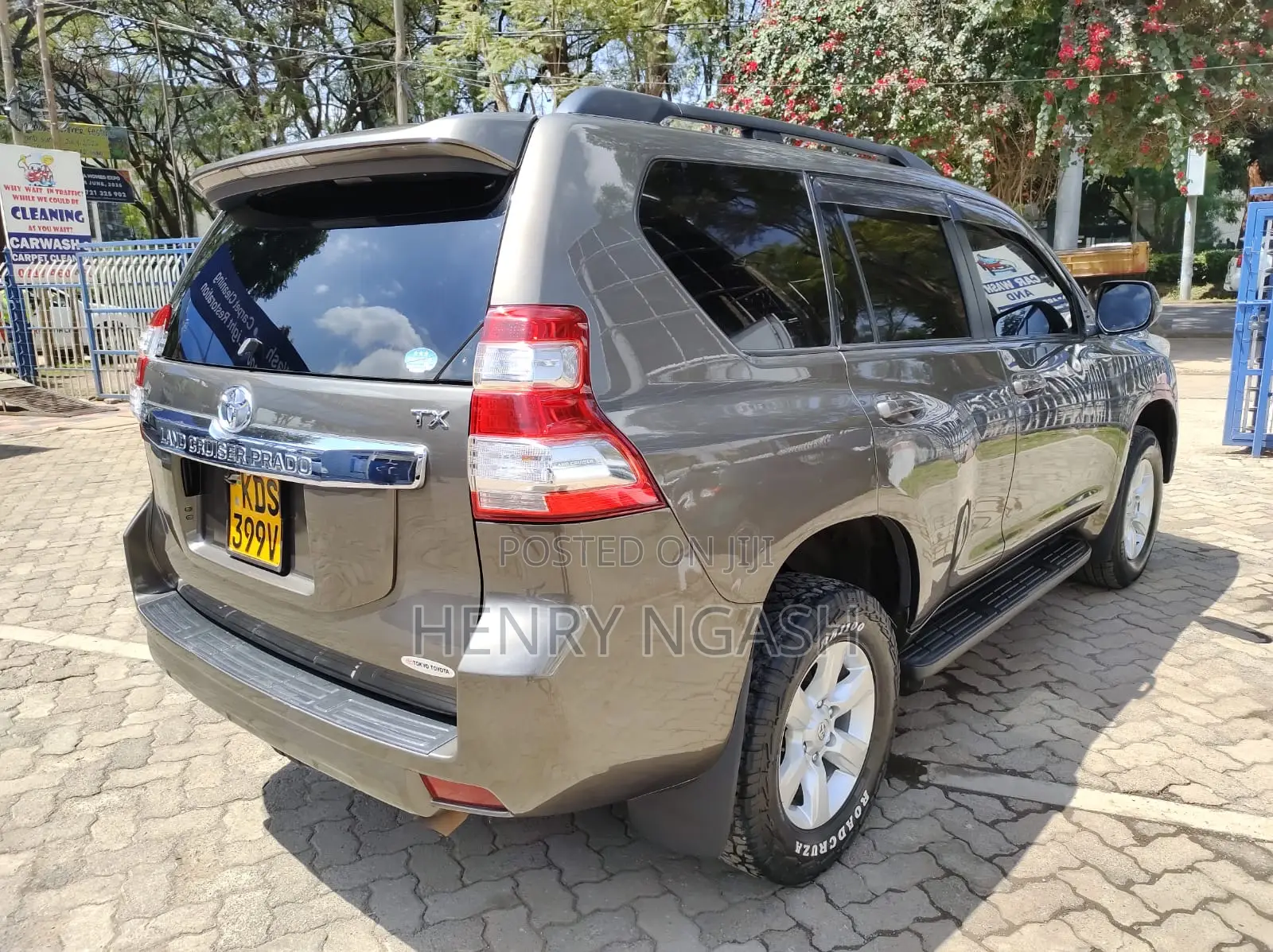 Toyota Land Cruiser Prado 2017 Brown