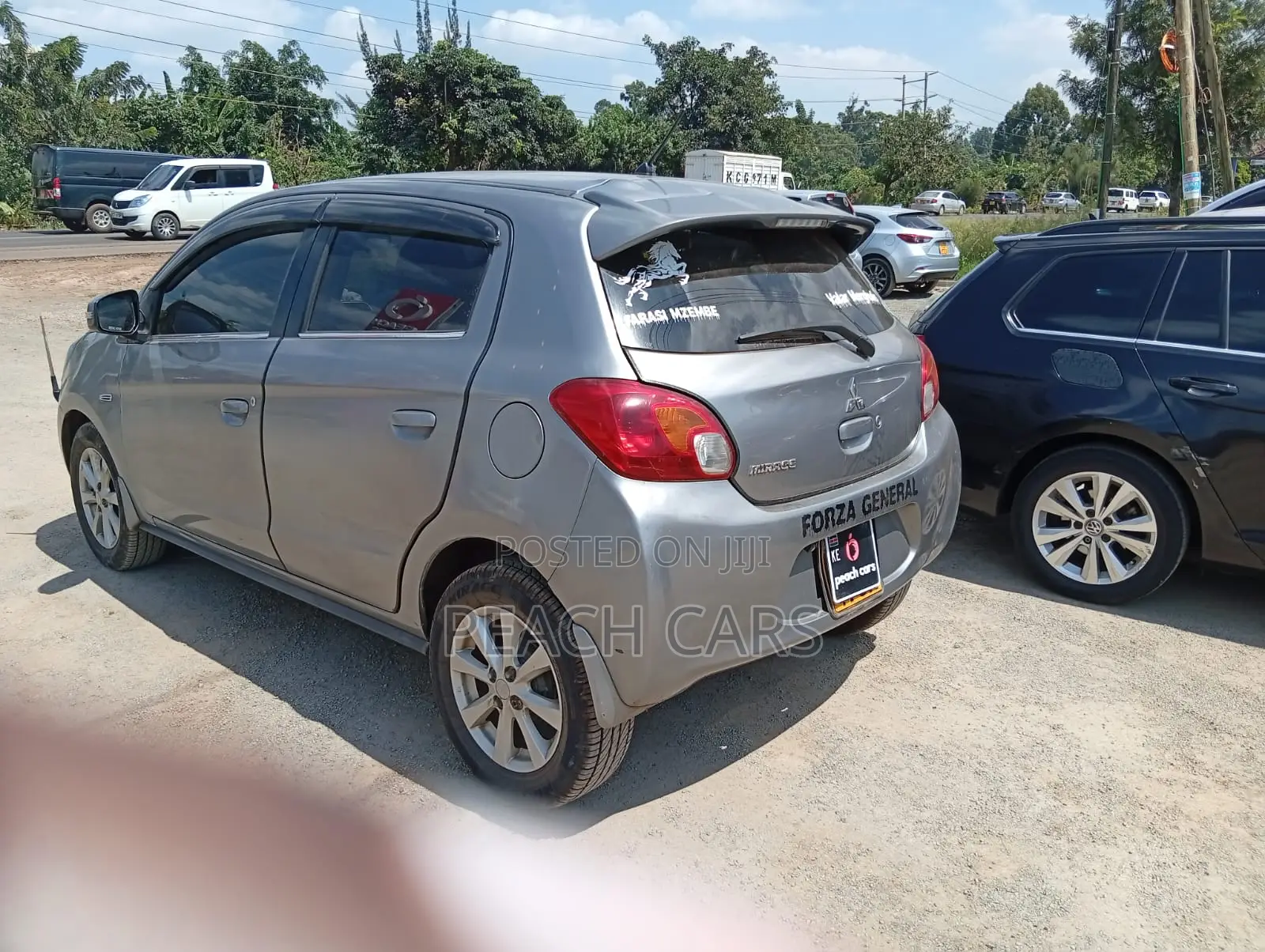 Mitsubishi Mirage 2015 Gray