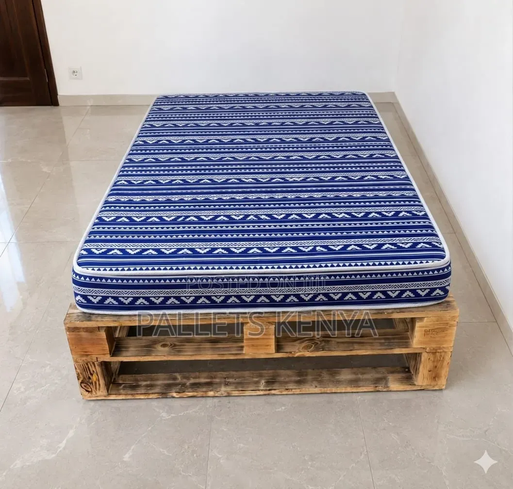 4×6 Pallet Bed Frame – Strong, Durable Wooden Bed Frame.Jk