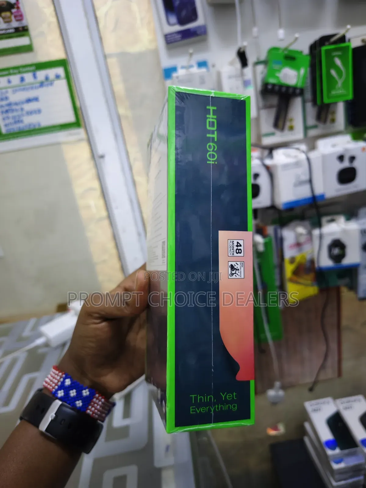 New Infinix Hot 60i 128 GB Blue