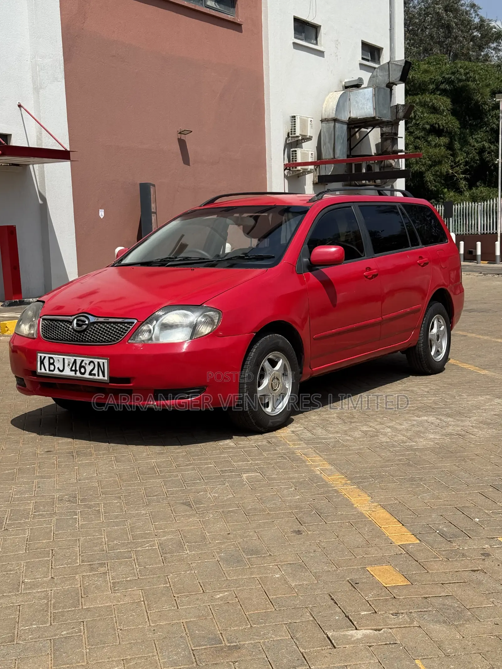 Toyota Corolla Fielder 2003 Red