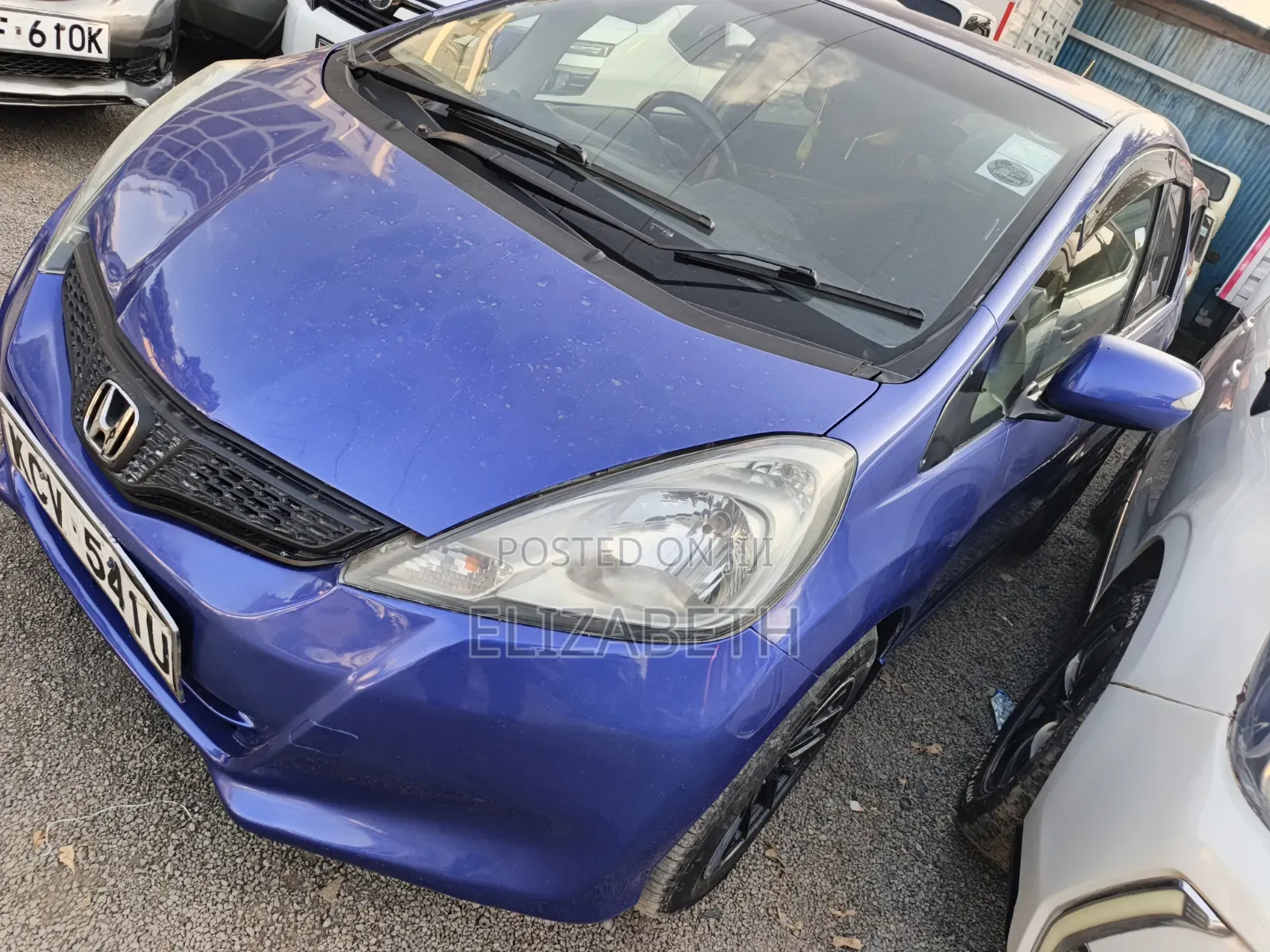 Honda Fit 2012 Blue