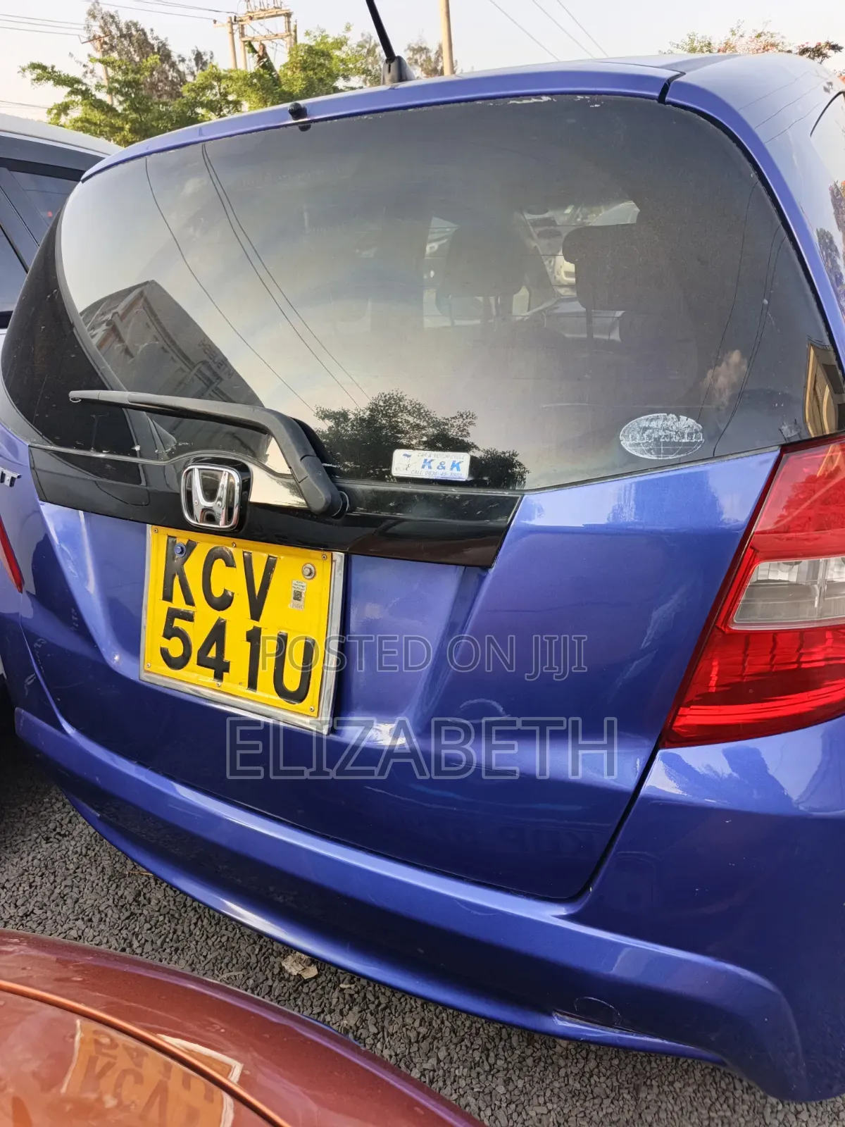 Honda Fit 2012 Blue