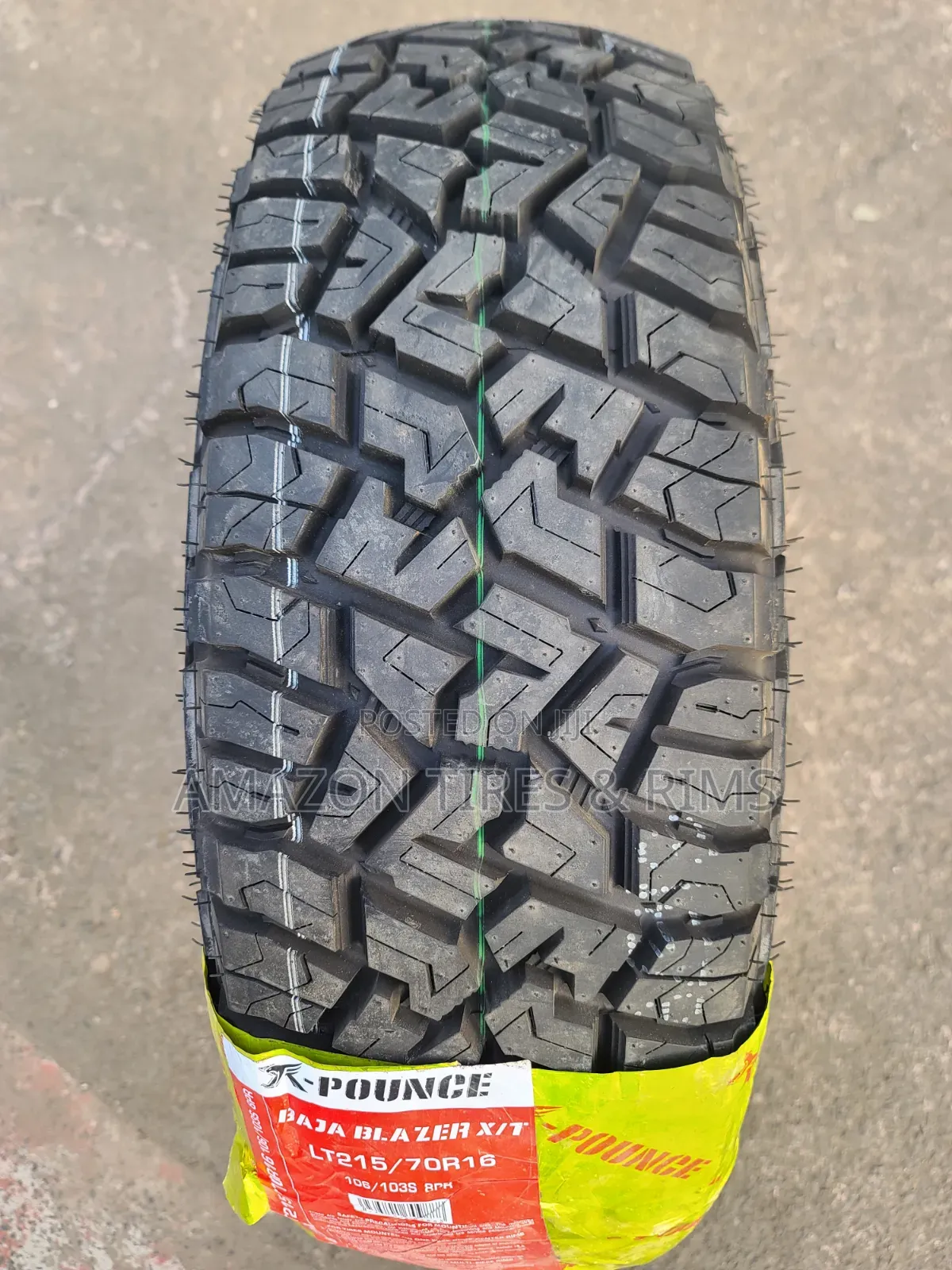 215/70 R16 X-Pounce Tyres Baja Blazer X/T 8pr