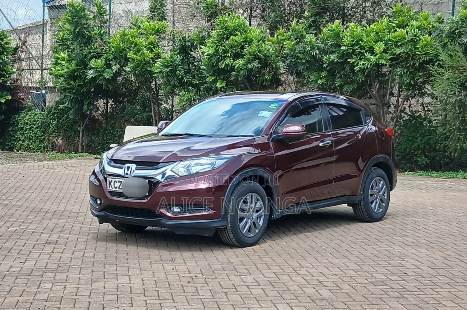 Honda Vezel 2014 Burgundy