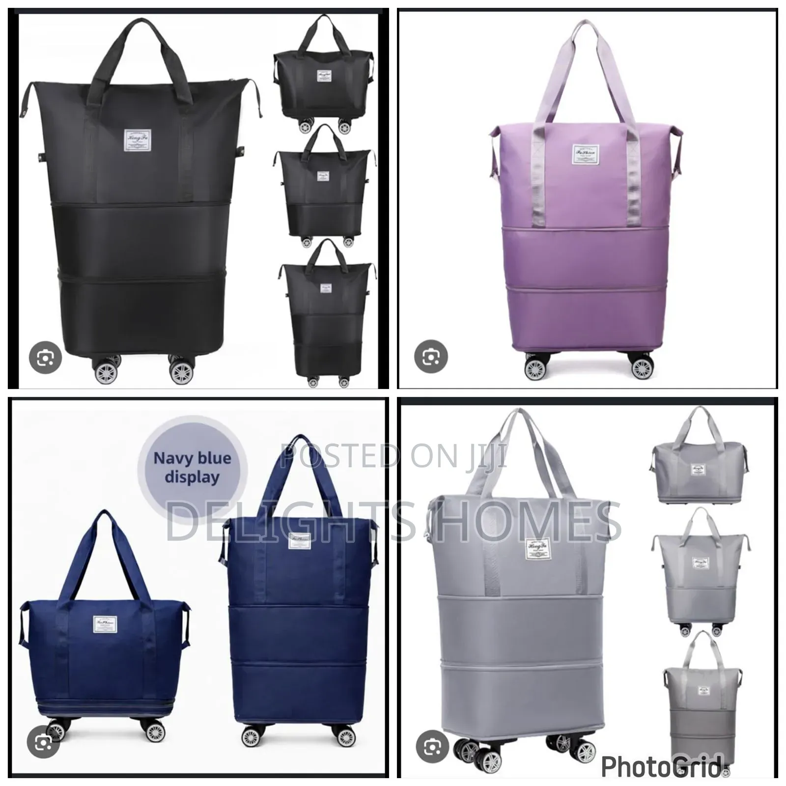 Big Expandable Travel Bags With Detachable Wheels_yu