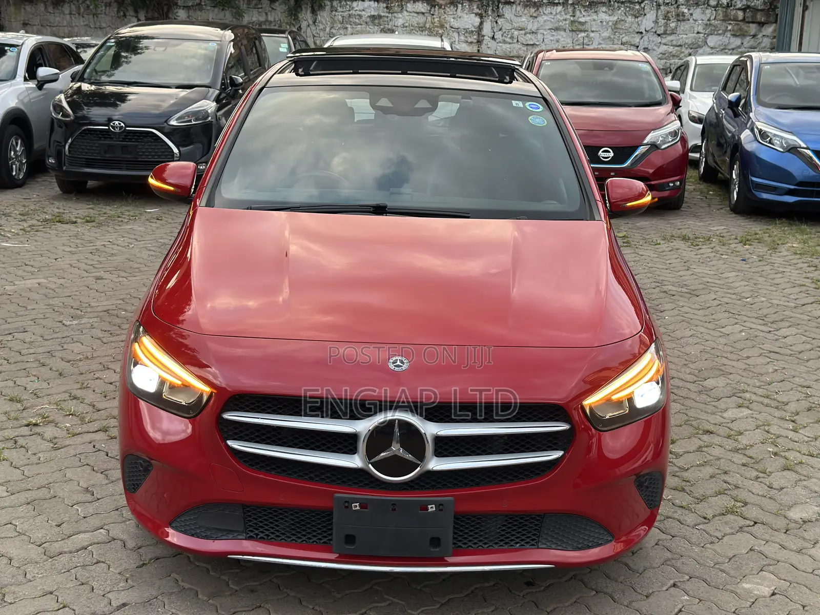 Mercedes-Benz B-Class B180 Petrol 2019 Red