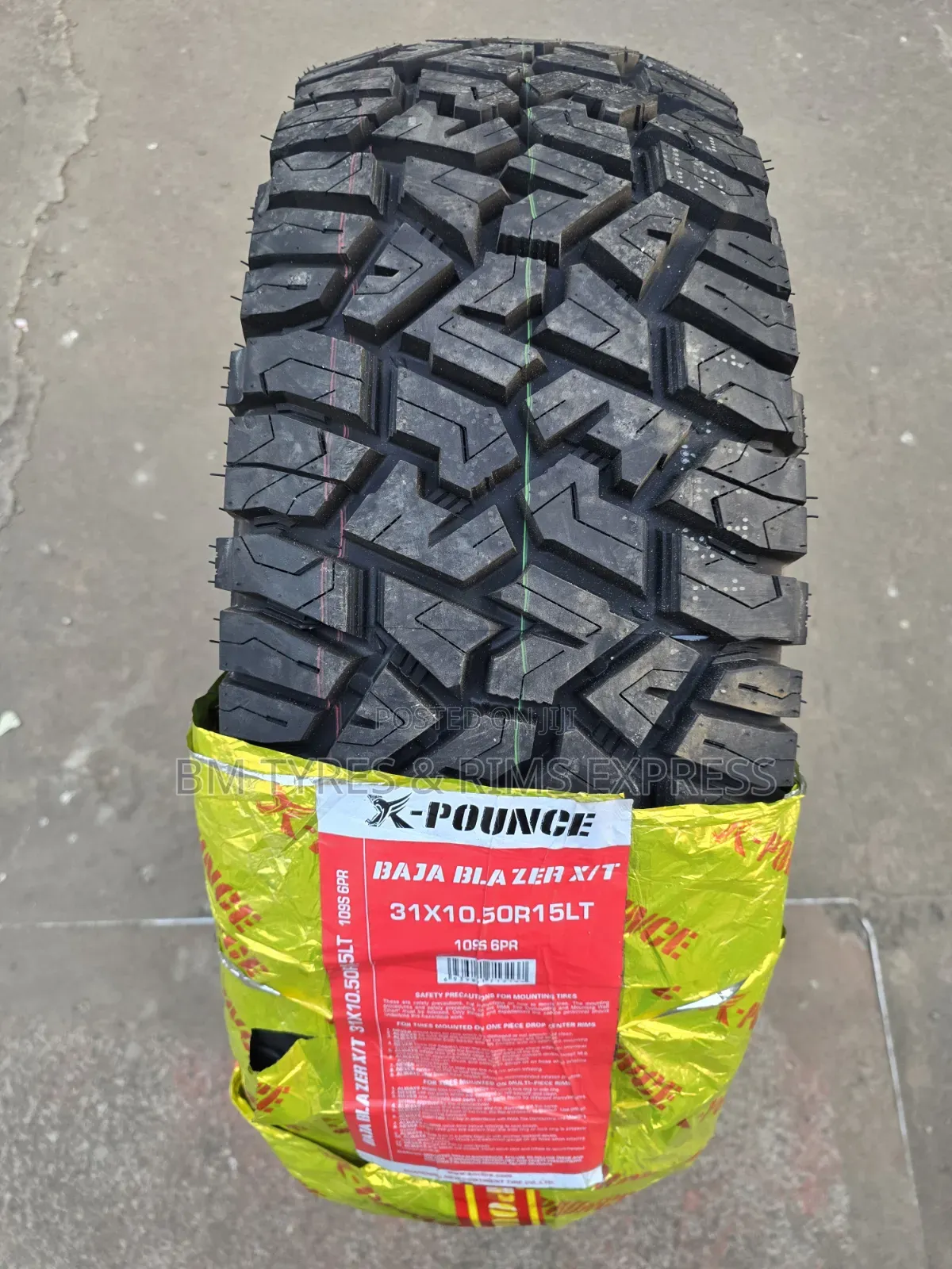 31x10.50r15 X-Pounce Tires (All Terrein)