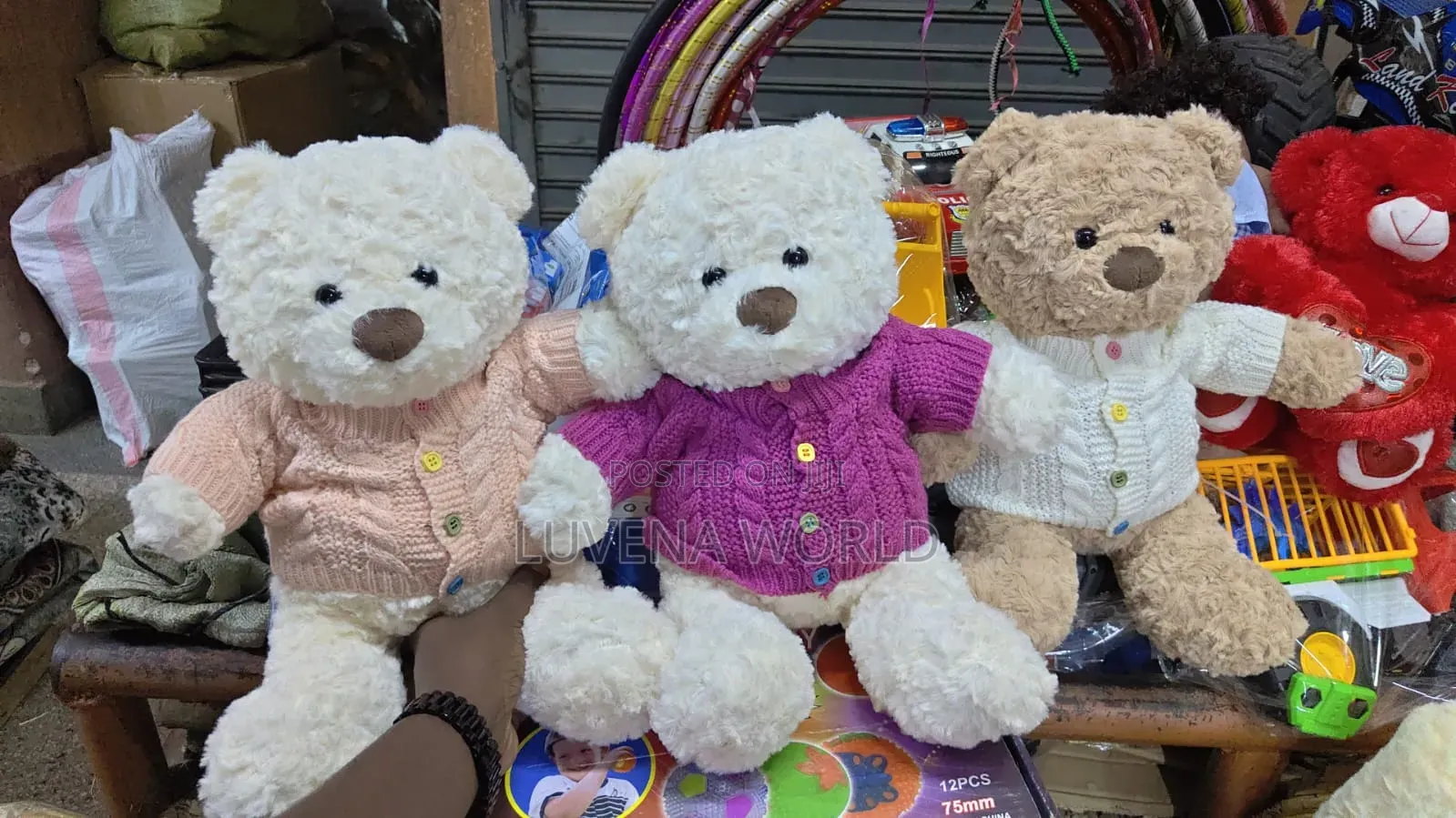 Multicoloured Teddy Bears