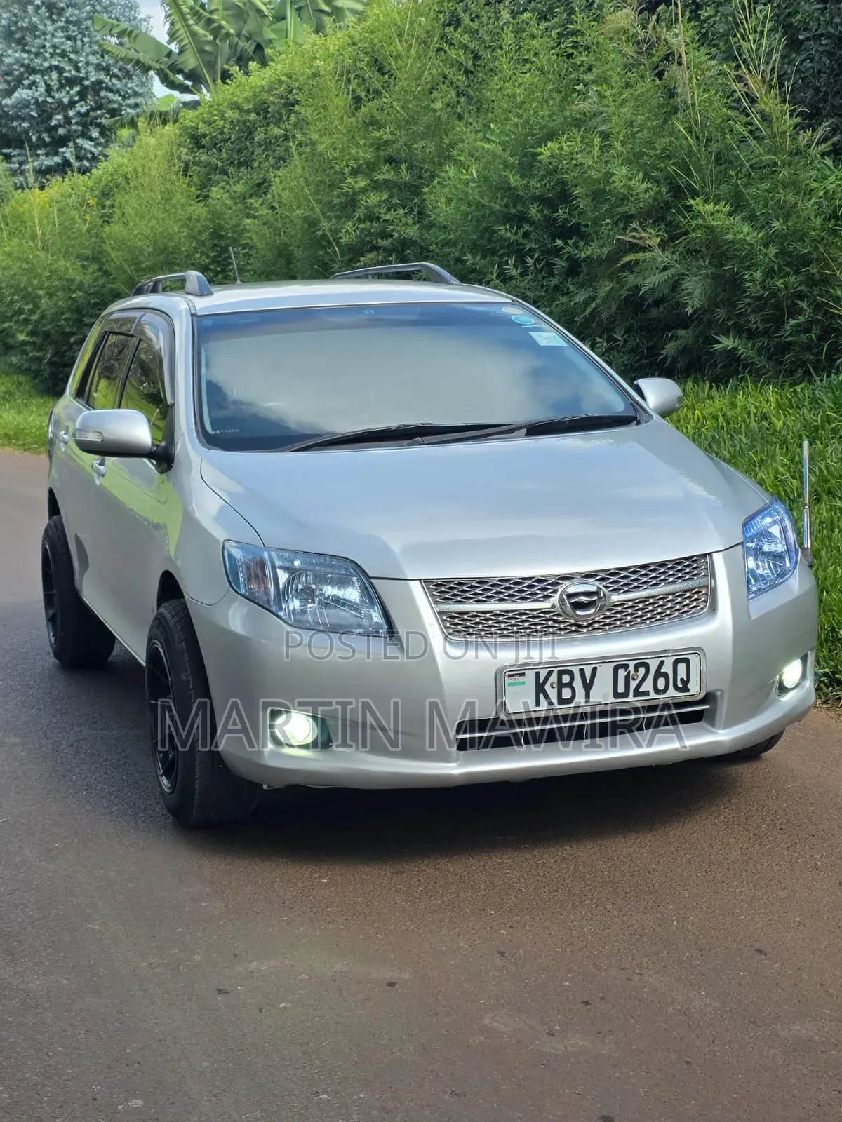 Toyota Corolla Fielder 2007 Silver
