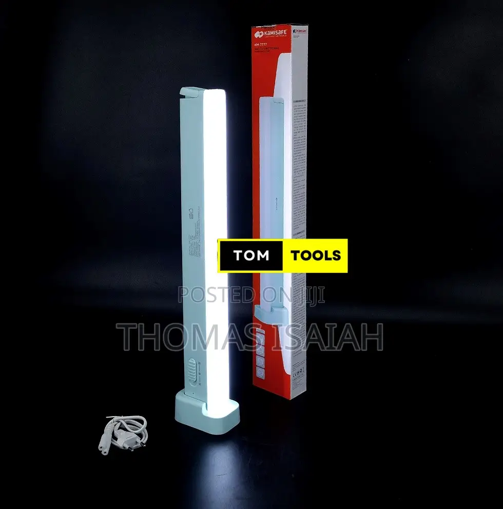 Kamisafe Km 7777 Rechargeable Emergency Light Tube With Stand