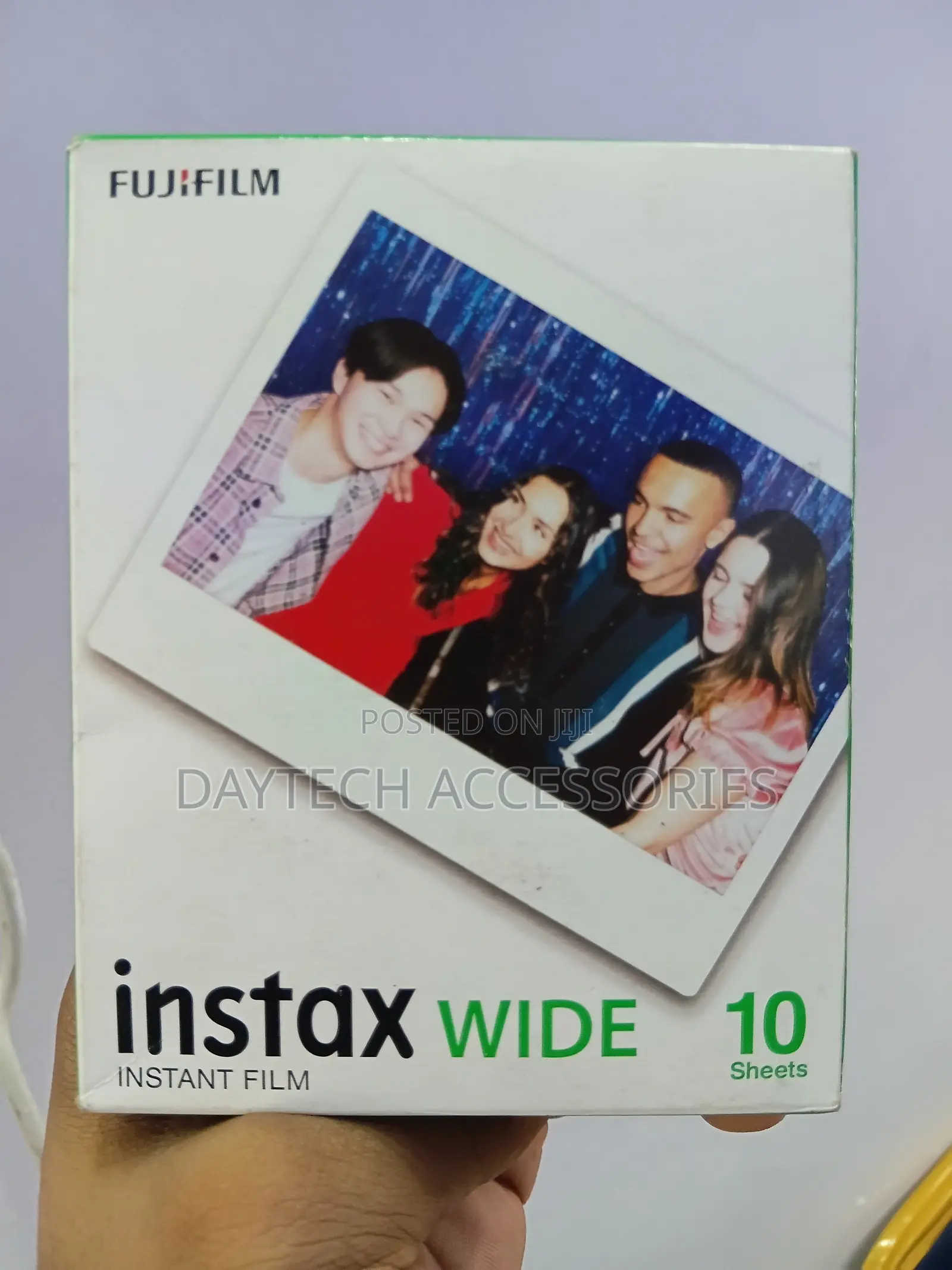 Fujifilm Instax Wide Black Instant Film (10 Exposures)