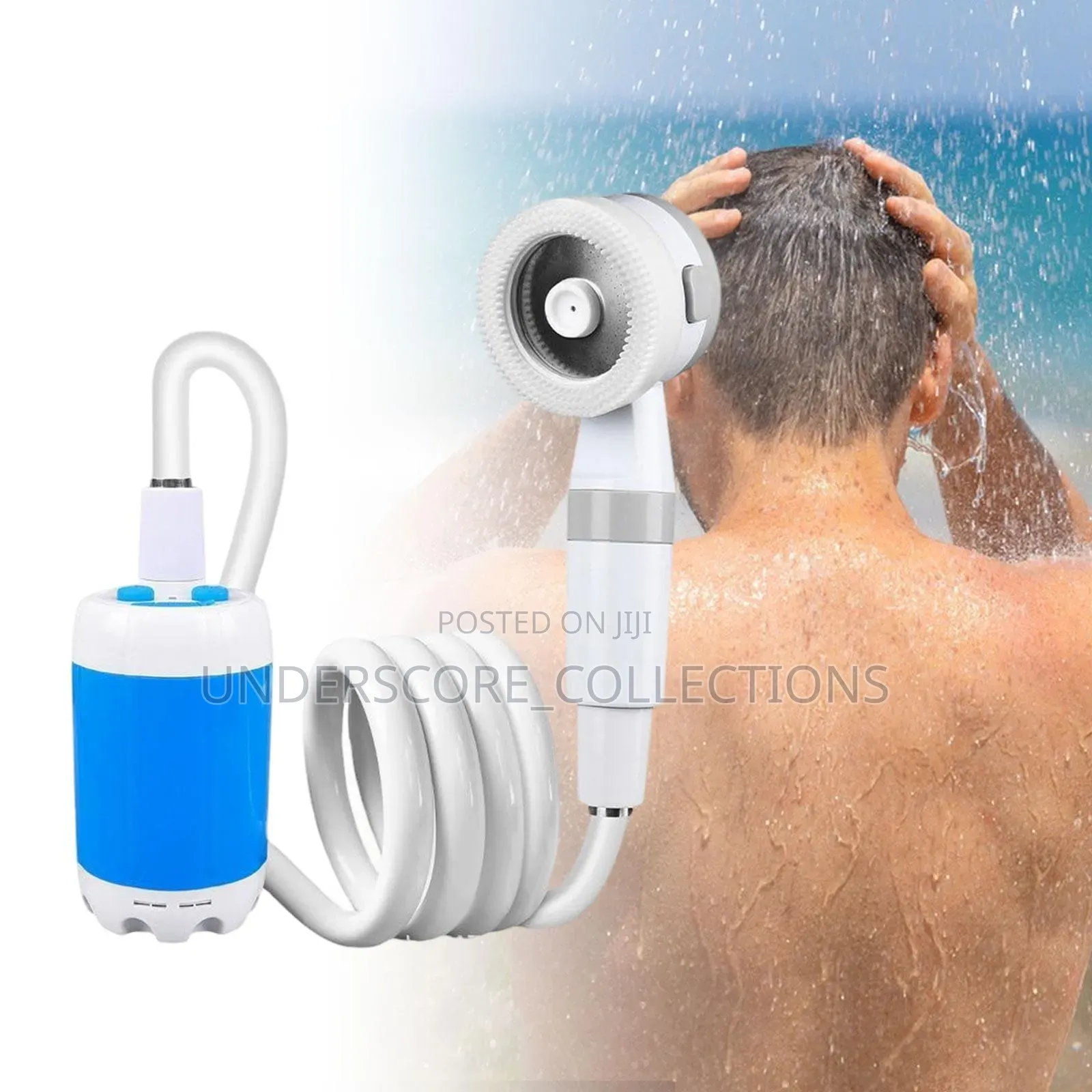 Rechargeable Portable Shower With Adjustable Water Flow Car Washer