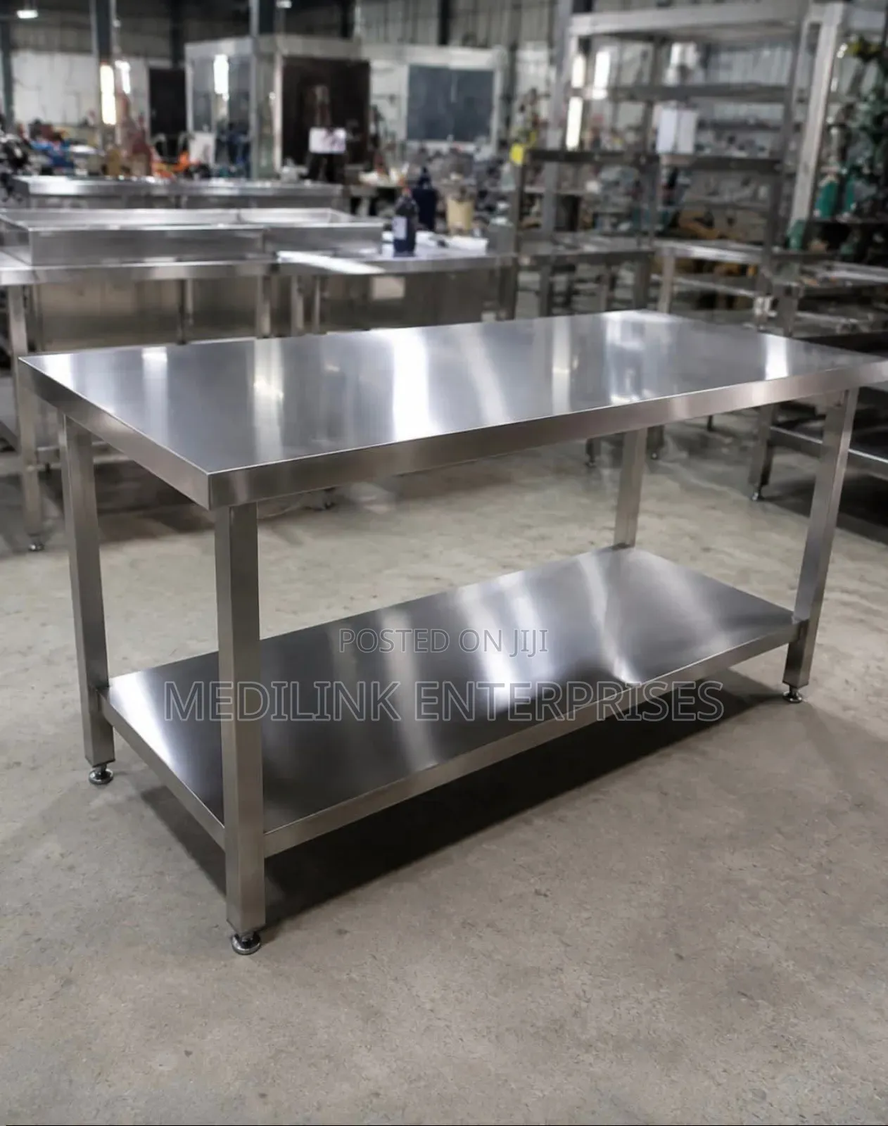Ss Pallazo Kitchen Working Tables 5*2ft