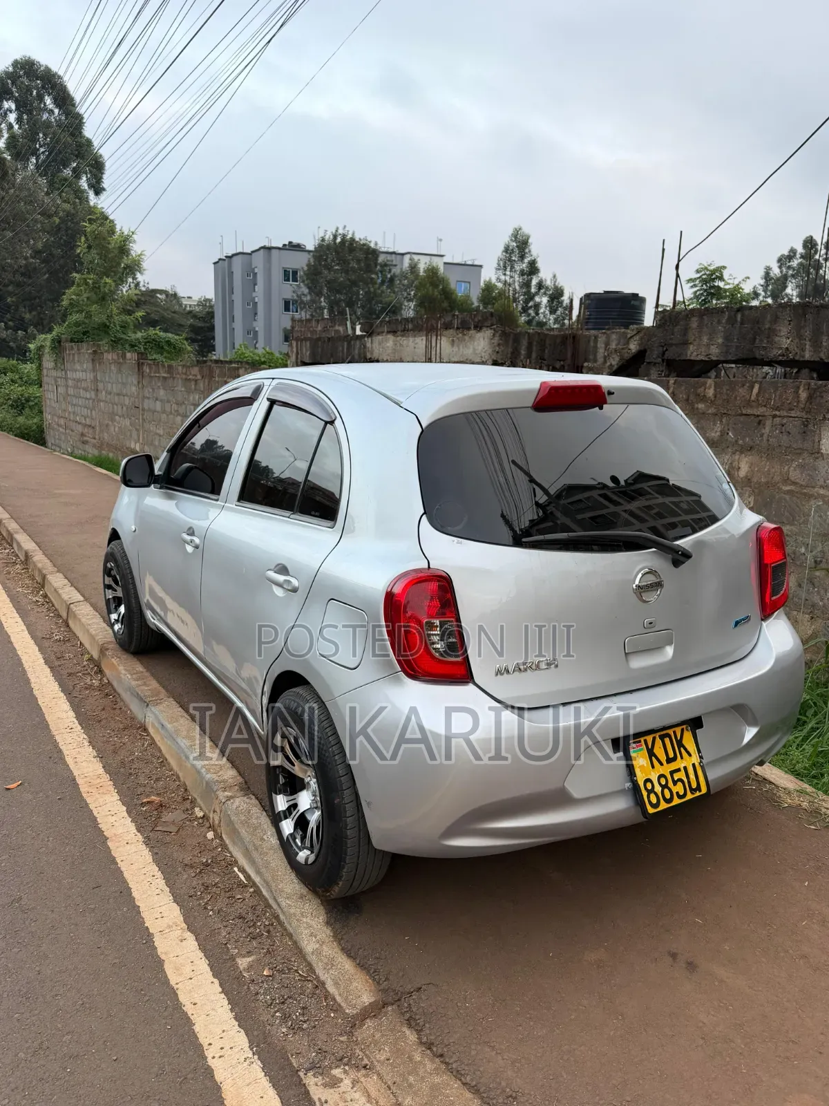 Nissan March 2015 Silver