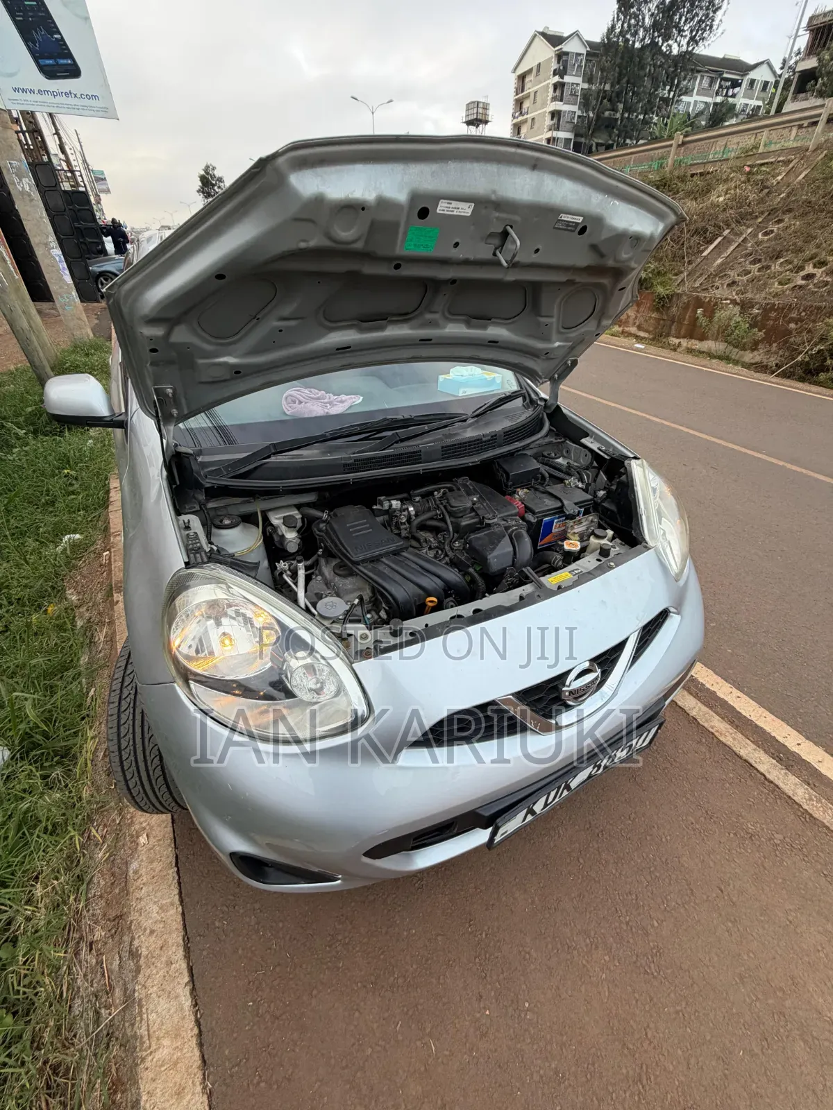 Nissan March 2015 Silver