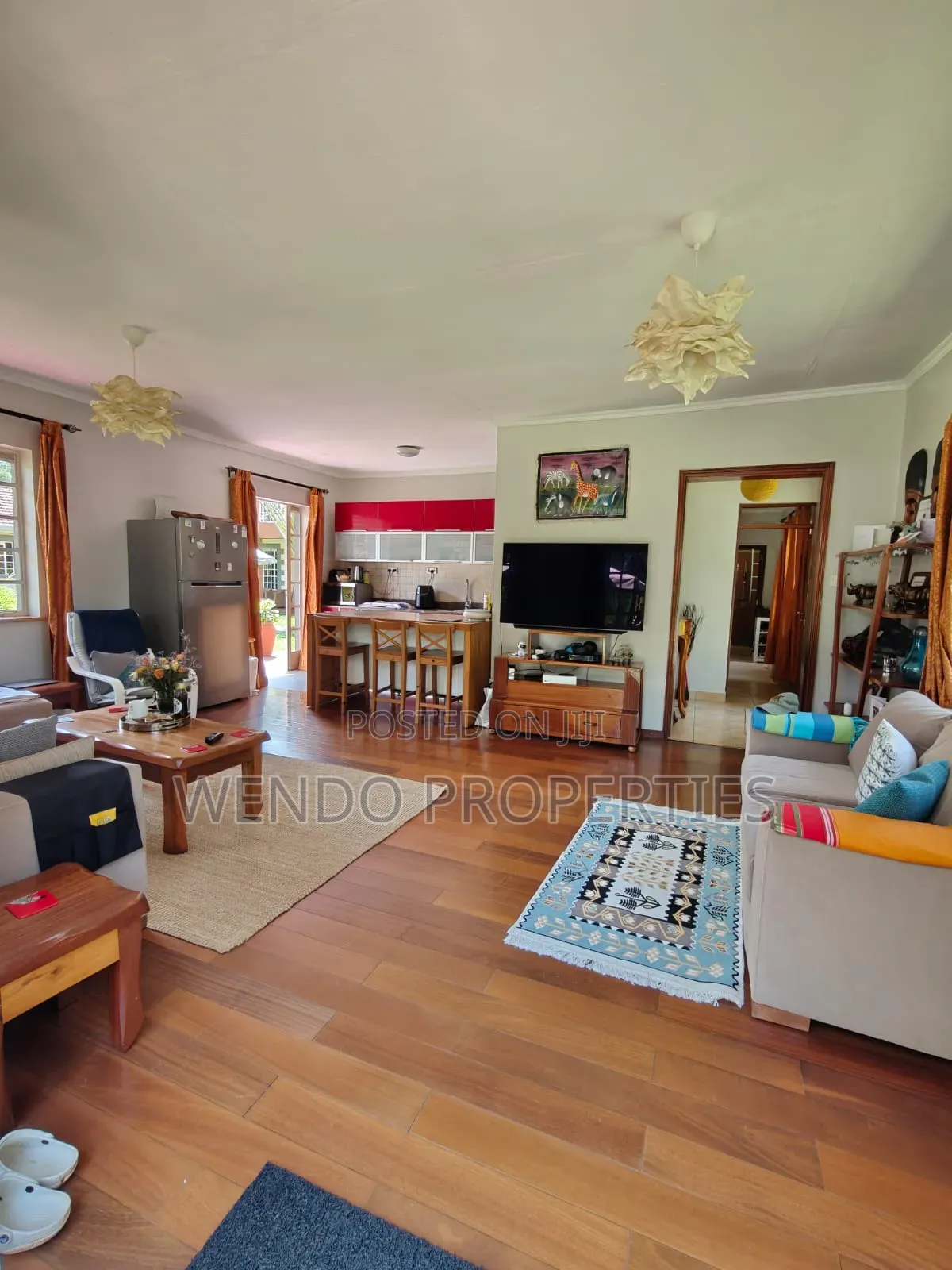 Furnished 2bdrm Bungalow in Karen C for rent