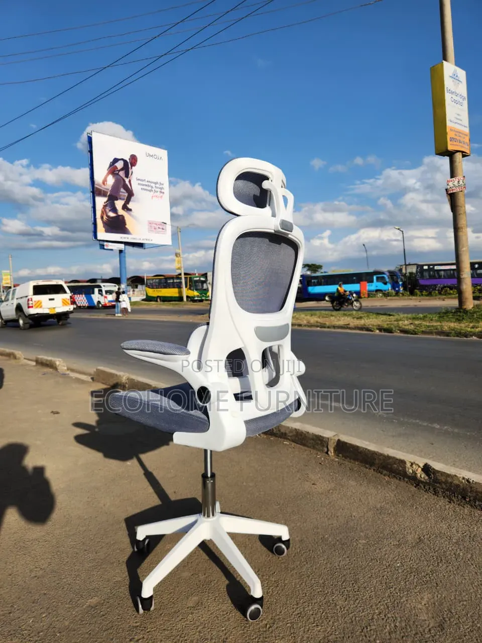 Premium Ergonomic Office Chair – High Back Executive Mesh Chair