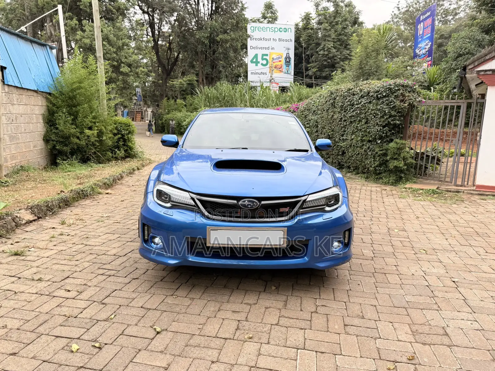 Subaru Impreza WRX STI 2010 Blue