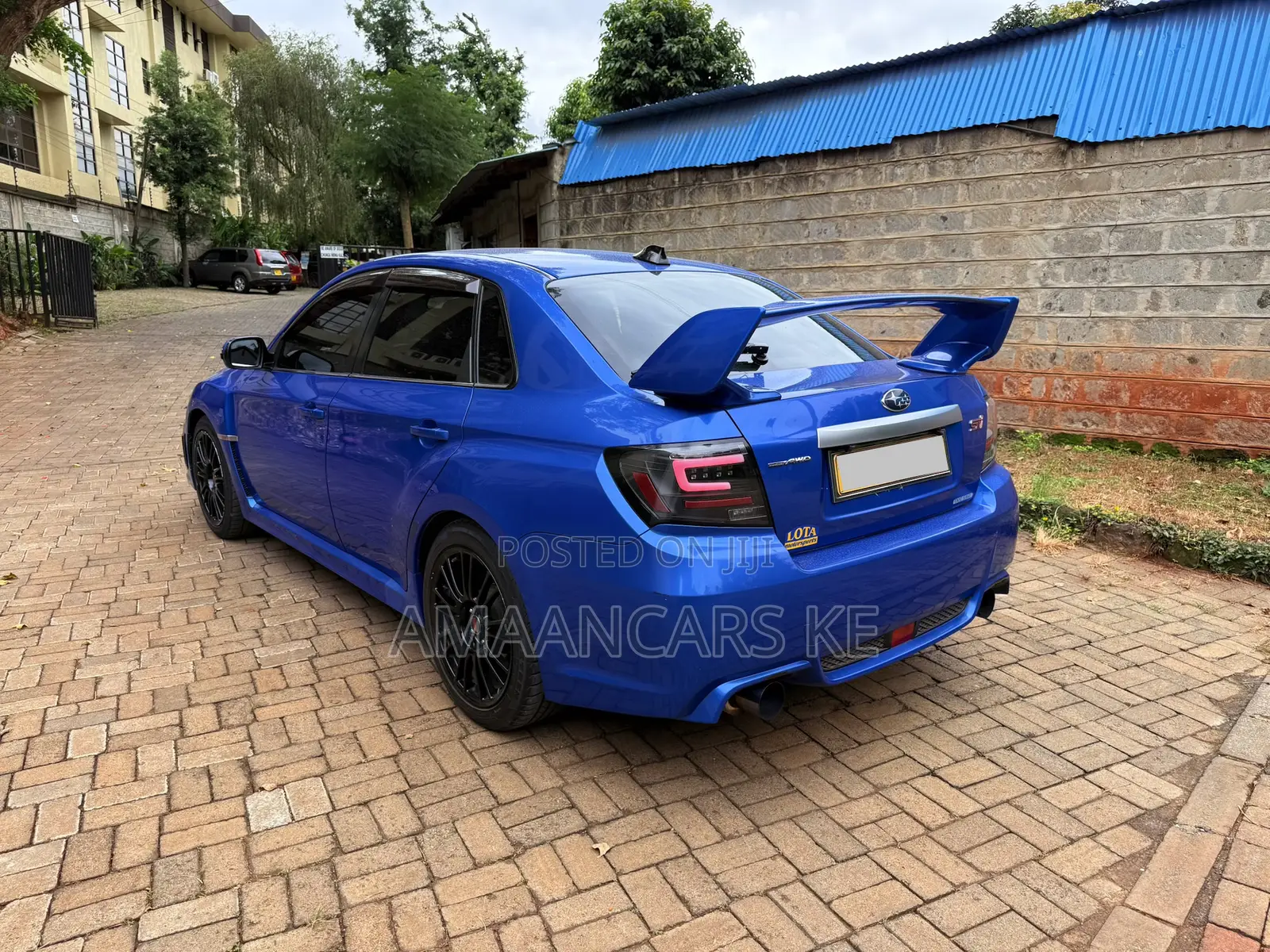 Subaru Impreza WRX STI 2010 Blue