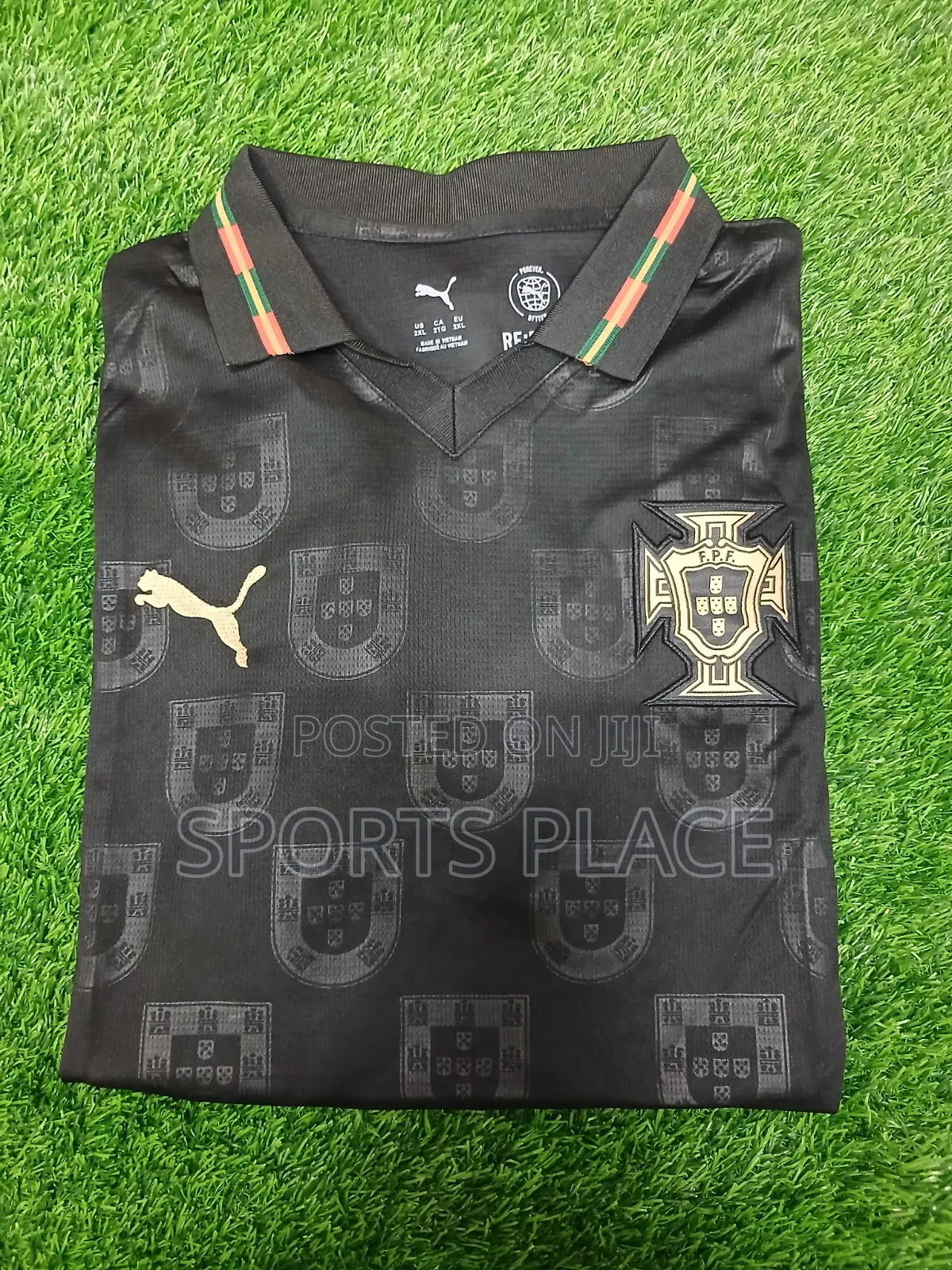 Portugal Limited Edition Black World Cup Jersey