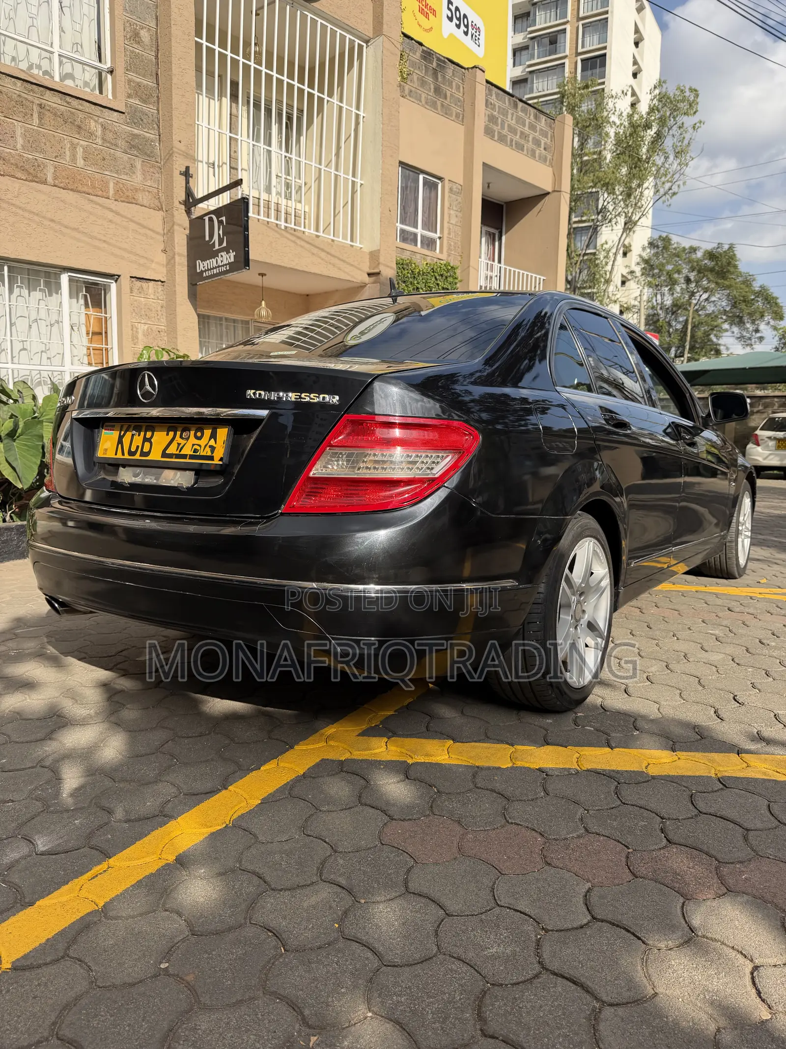 Mercedes-Benz C200 2007 Black