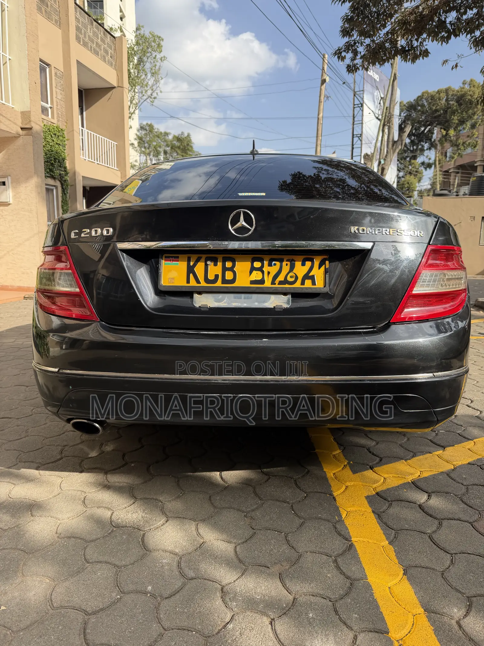 Mercedes-Benz C200 2007 Black